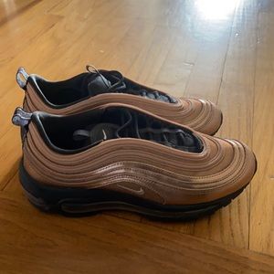 Womens Air Max 97 Copper and Black Size 7.5